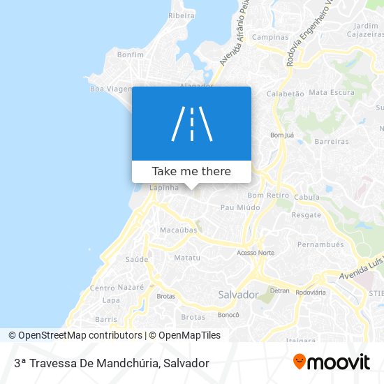 3ª Travessa De Mandchúria map