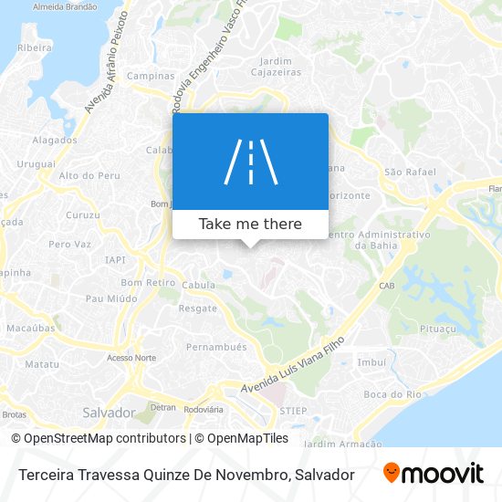 Terceira Travessa Quinze De Novembro map