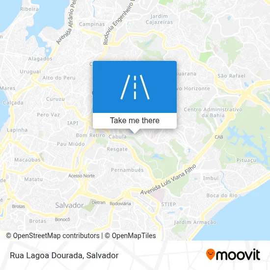 Rua Lagoa Dourada map