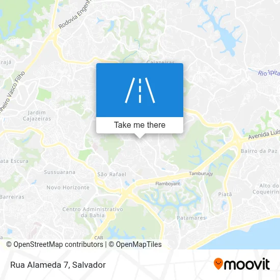 Rua Alameda 7 map