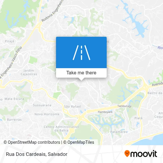 Rua Dos Cardeais map