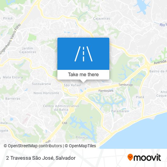 Mapa 2 Travessa São José