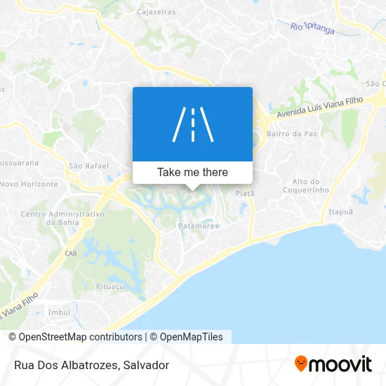 Rua Dos Albatrozes map