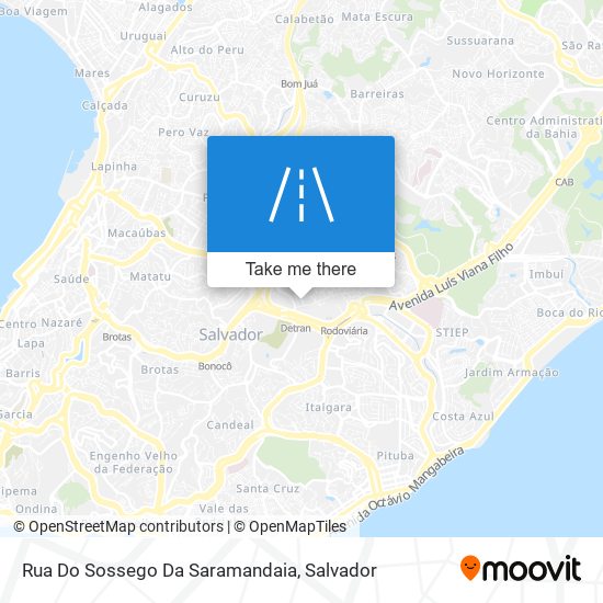 Mapa Rua Do Sossego Da Saramandaia