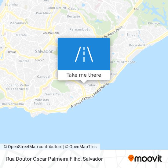 Rua Doutor Oscar Palmeira Filho map