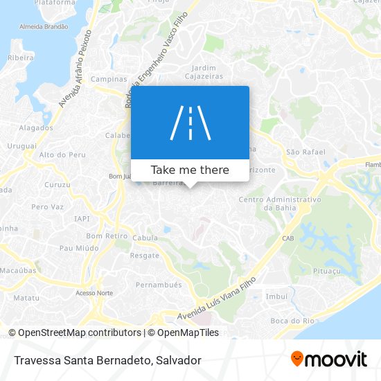 Travessa Santa Bernadeto map