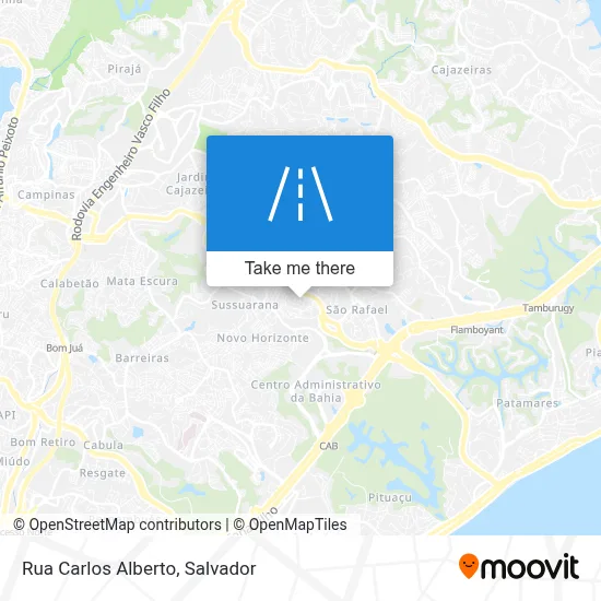 Rua Carlos Alberto map