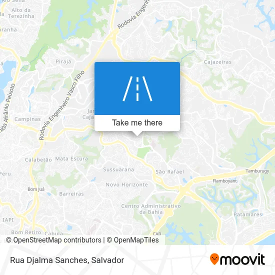Rua Djalma Sanches map