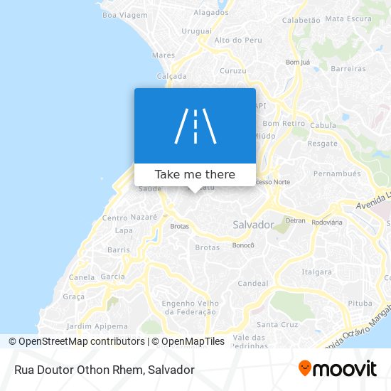 Rua Doutor Othon Rhem map