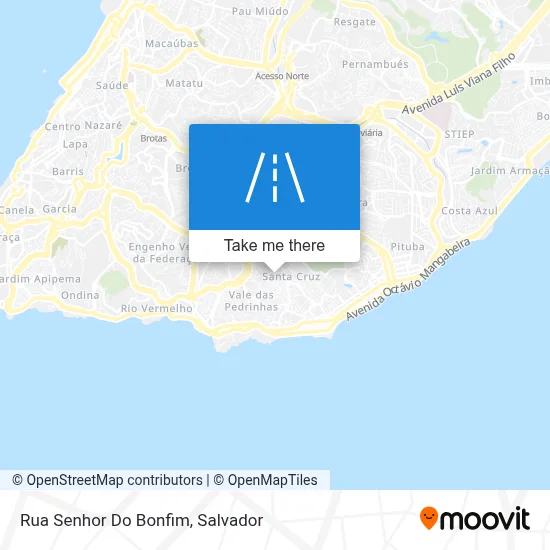 Rua Senhor Do Bonfim map