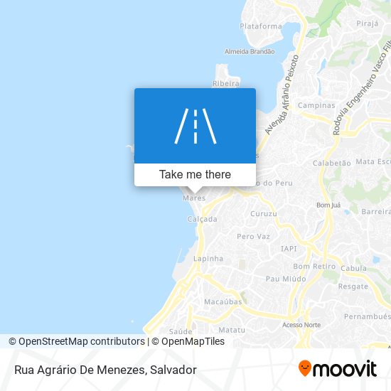 Rua Agrário De Menezes map