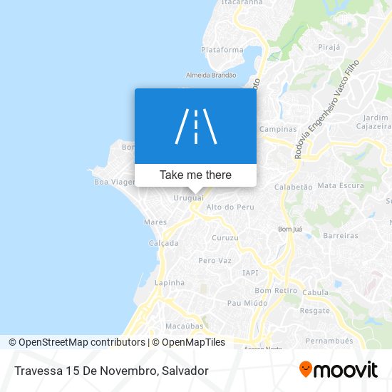 Mapa Travessa 15 De Novembro