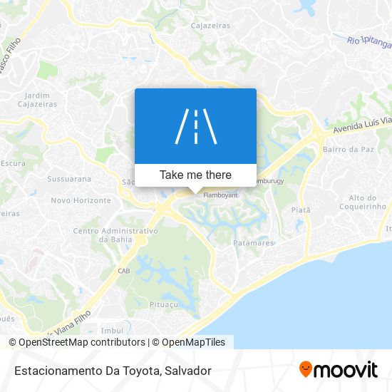 Mapa Estacionamento Da Toyota