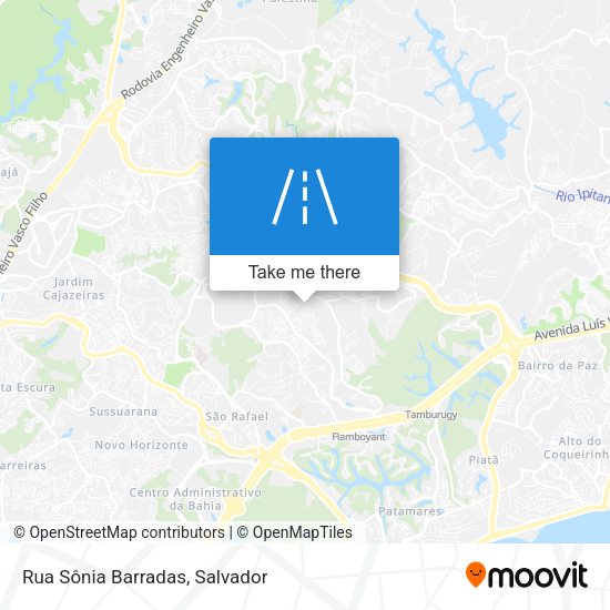 Rua Sônia Barradas map