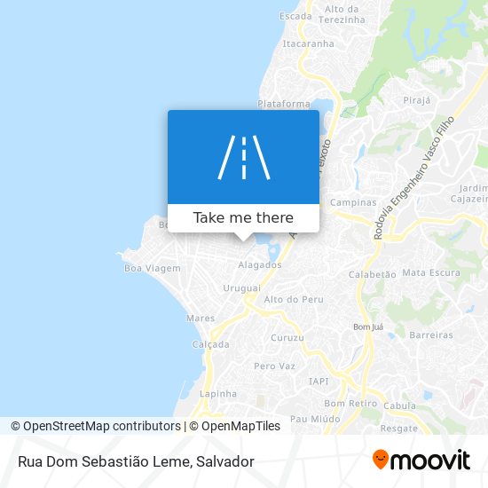 Rua Dom Sebastião Leme map