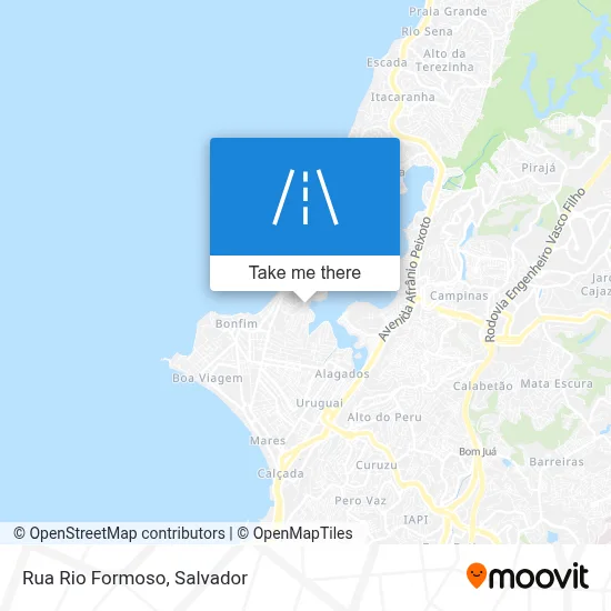 Rua Rio Formoso map