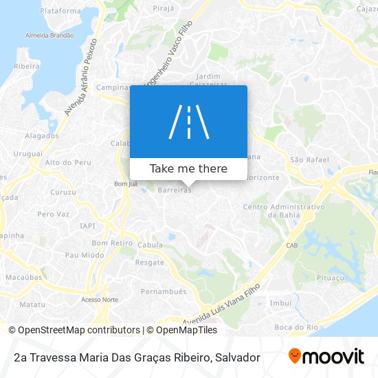 2a Travessa Maria Das Graças Ribeiro map