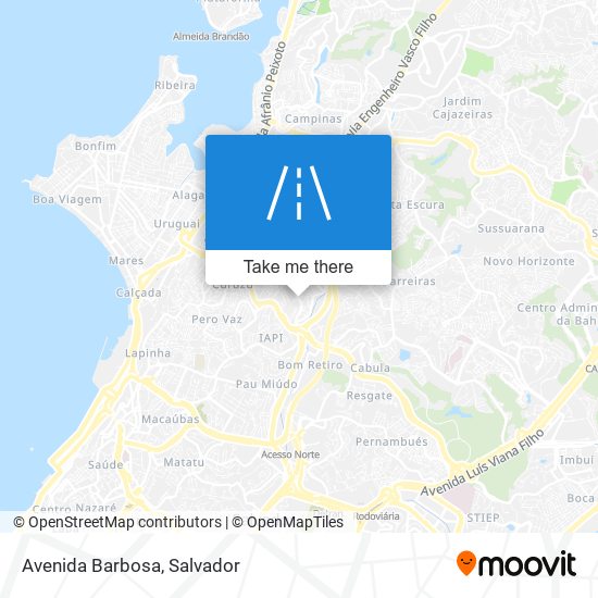 Avenida Barbosa map