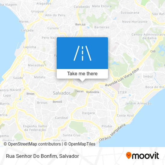 Rua Senhor Do Bonfim map