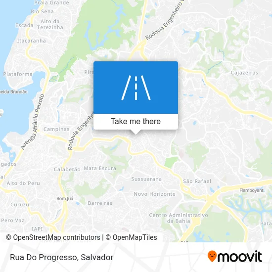 Rua Do Progresso map