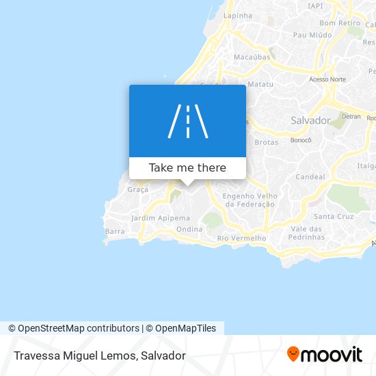 Travessa Miguel Lemos map