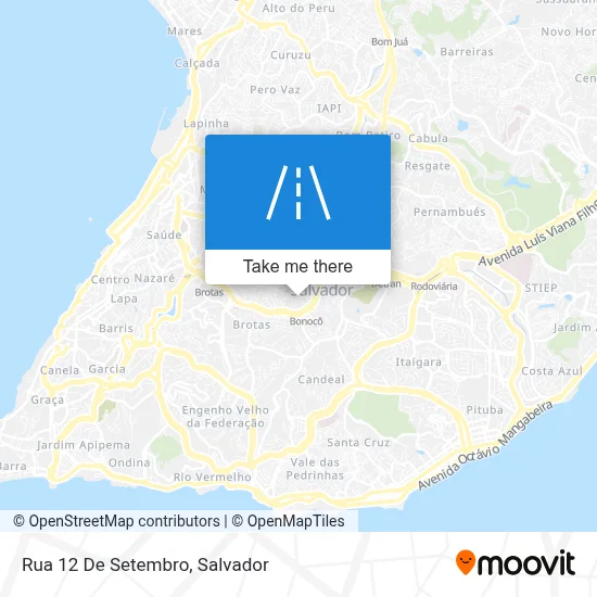Rua 12 De Setembro map