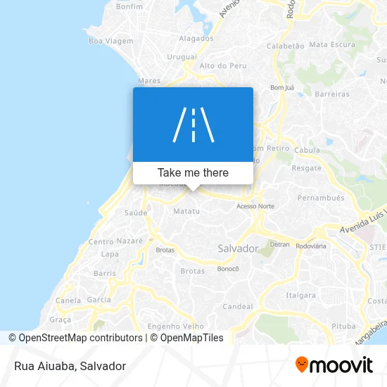 Rua Aiuaba map