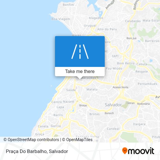 Praça Do Barbalho map