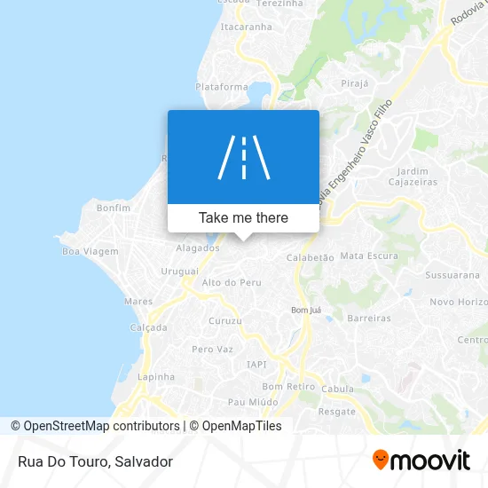 Rua Do Touro map