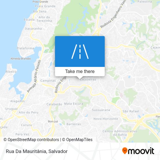 Rua Da Mauritânia map