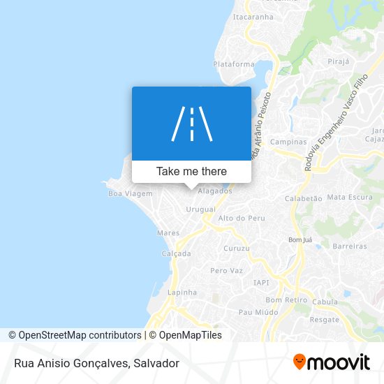 Rua Anisio Gonçalves map