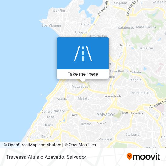 Travessa Aluísio Azevedo map