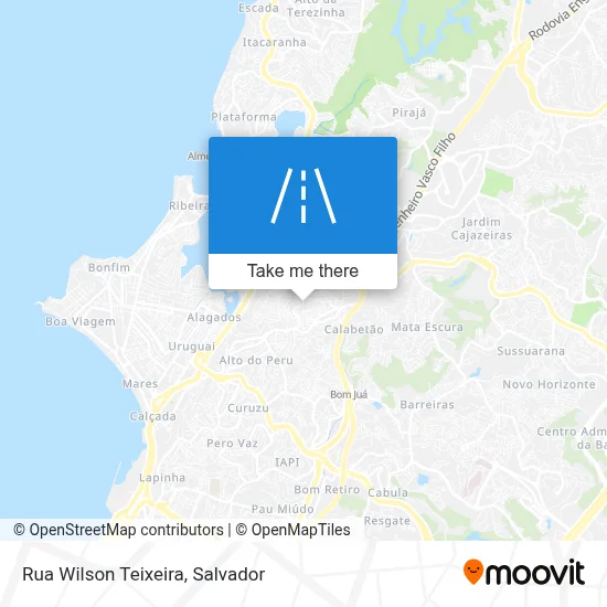 Rua Wilson Teixeira map
