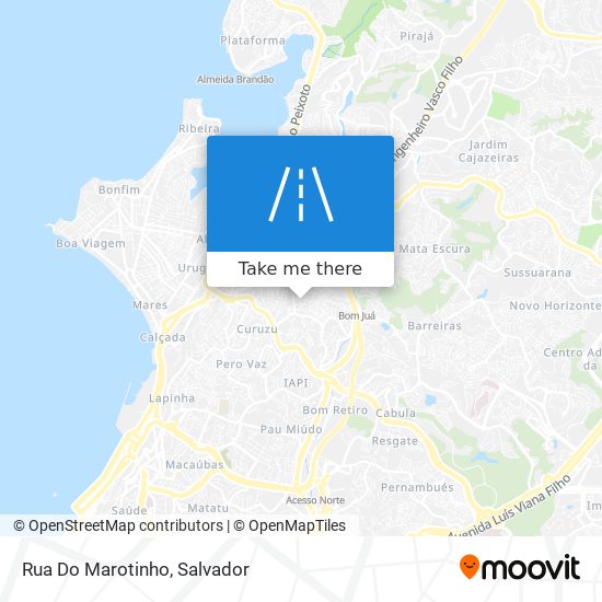 Rua Do Marotinho map