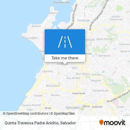 Quinta Travessa Padre Anidrio map