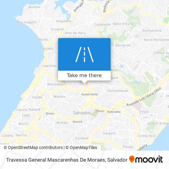 Travessa General Mascarenhas De Moraes map