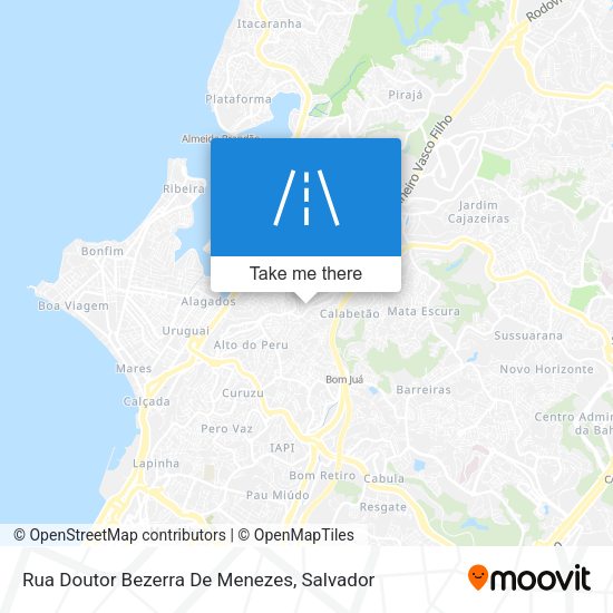 Rua Doutor Bezerra De Menezes map