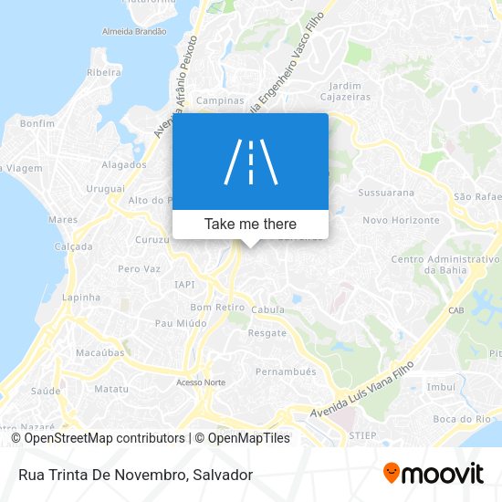Rua Trinta De Novembro map