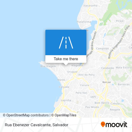 Rua Ebenezer Cavalcante map
