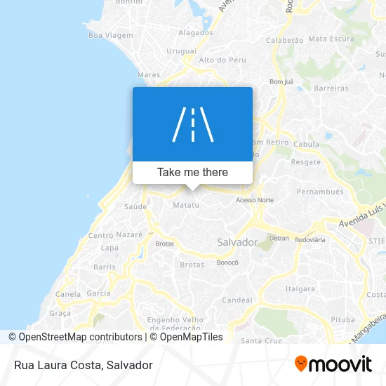Rua Laura Costa map