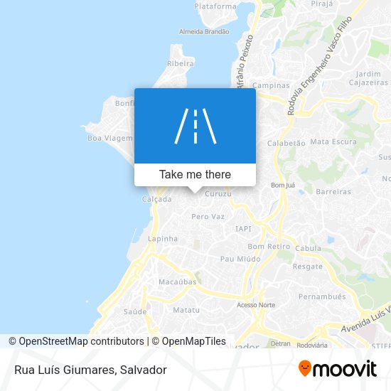 Rua Luís Giumares map