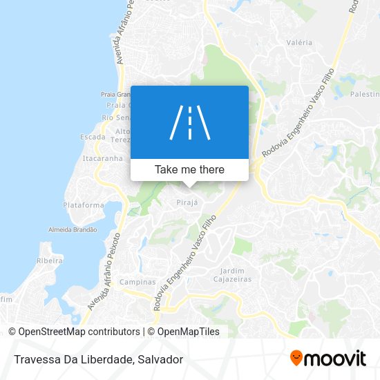Travessa Da Liberdade map