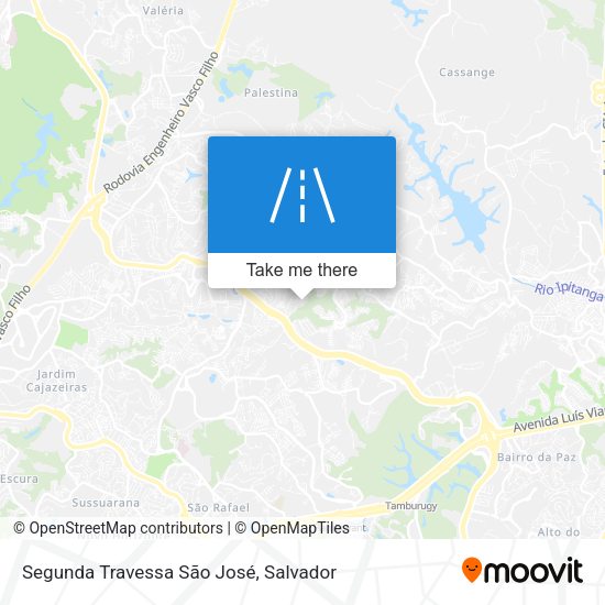 Segunda Travessa São José map