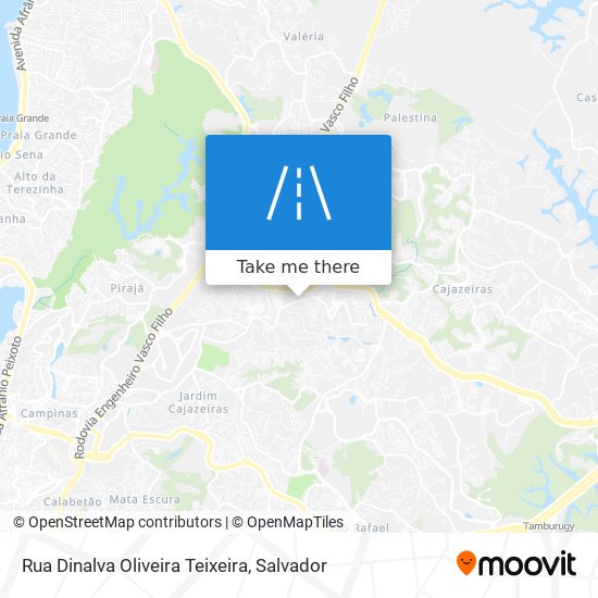 Rua Dinalva Oliveira Teixeira map