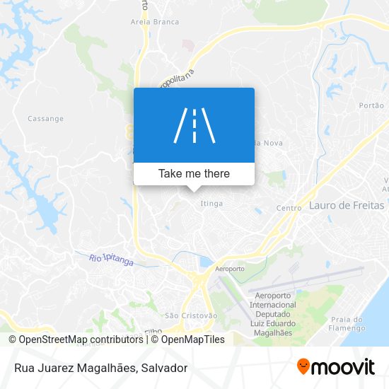 Rua Juarez Magalhães map