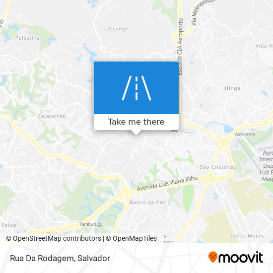 Rua Da Rodagem map