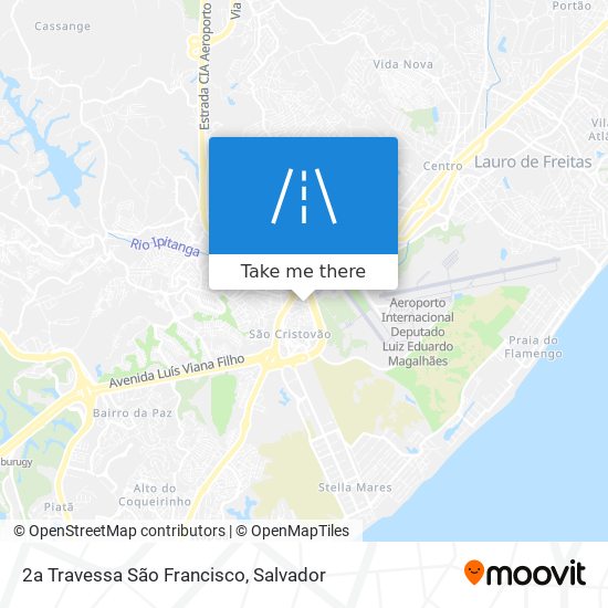 2a Travessa São Francisco map