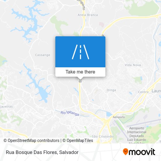 Rua Bosque Das Flores map