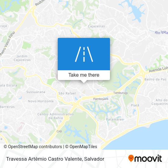 Travessa Artêmio Castro Valente map