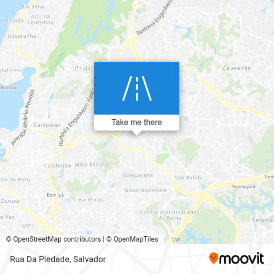 Rua Da Piedade map